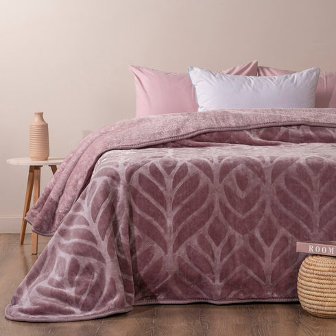 Luxury engraved blanket Double 1 pcs